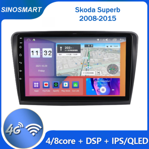 RADIO NAWIGACJA SKODA SUPERB 2008-2015