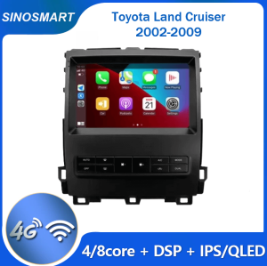 RADIO NAWIGACJA TOYOTA LAND CRUISER 2002-2009 wersja z panelem A/C zintegrowanym