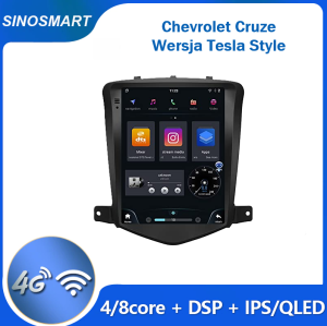 RADIO NAWIGACJA CHEVROLET CRUZE Wersja Tesla Style