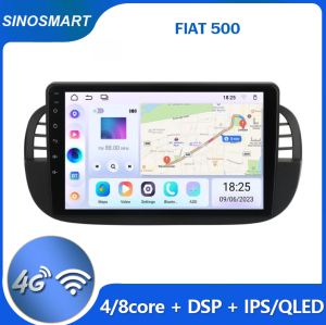 RADIO NAWIGACJA FIAT 500