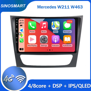 RADIO NAWIGACJA MERCEDES W211 W463